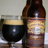 Review of Sierra Nevada 30th Anniversary Black Barleywine Ale